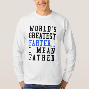 's Werelds grootste boer. Ik bedoel Vader Long.Sl. T-shirt