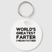 's Werelds grootste boer Sleutelhanger (Voorkant)