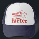's Werelds grootste boer Trucker Pet<br><div class="desc">'s Werelds grootste boer - Deze man duikt op shirten en geschenken</div>