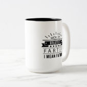 's Werelds grootste boer Tweekleurige Koffiemok (Voorkant rechts)