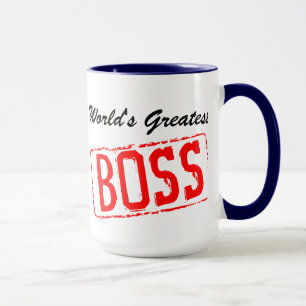 's Werelds Grootste Boss koffie mok