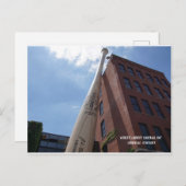 's Werelds grootste Briefkaart van honkbalbont (Voorkant / Achterkant)