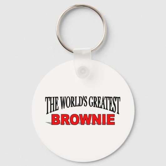 's Werelds grootste Brownie Sleutelhanger (Voorkant)
