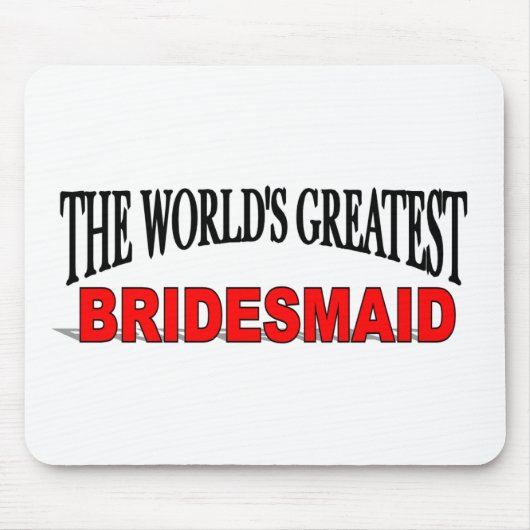 's Werelds grootste bruidsmeisje Muismat (Voorkant)
