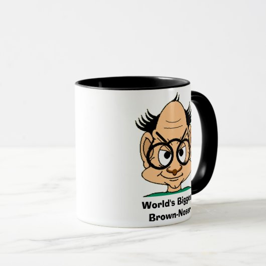 's Werelds grootste bruin-noser-Mok Mok (Voorkant rechts)