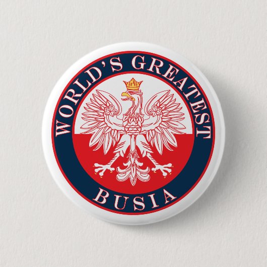 's Werelds grootste buizenziekte Ronde Button 5,7 Cm (Voorkant)