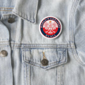 's Werelds grootste buizenziekte Ronde Button 5,7 Cm (In situ)