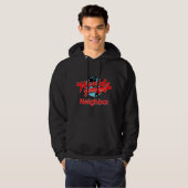 's Werelds grootste buur Hoodie (Voorkant volledig)