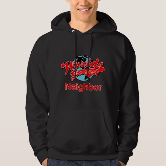's Werelds grootste buur Hoodie (Voorkant)
