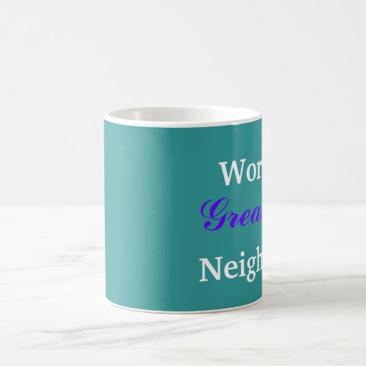 's Werelds grootste buurtmok Koffiemok (Center)