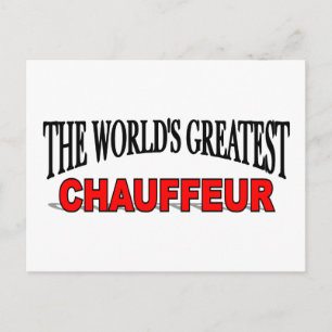 's Werelds grootste Chauffeur Briefkaart