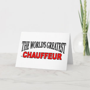 's Werelds grootste Chauffeur Kaart