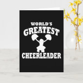 's Werelds grootste cheerleader Kaart (Gele Bloem)