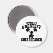 's Werelds grootste cheerleader Magneet (Voorkant / Achterkant)