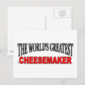 's Werelds grootste Cheesemaker Briefkaart (Voorkant / Achterkant)