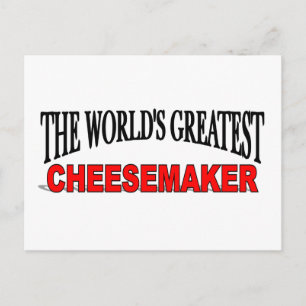 's Werelds grootste Cheesemaker Briefkaart