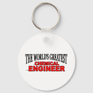 's Werelds grootste chemische ingenieur Sleutelhanger