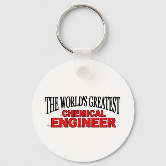 's Werelds grootste chemische ingenieur Sleutelhanger (Voorkant)