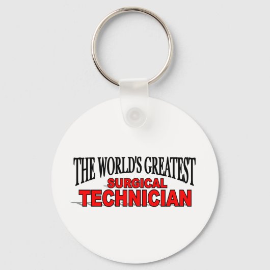 's Werelds grootste chirurgische technicus Sleutelhanger (Voorkant)