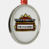 's Werelds grootste choreograaf Metalen Ornament (Rechts)