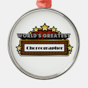 's Werelds grootste choreograaf Metalen Ornament