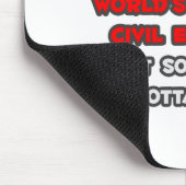 's Werelds grootste civiel ingenieur grap Muismat (Hoek)