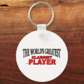 's Werelds grootste Clarinet Player Sleutelhanger (Voorkant)
