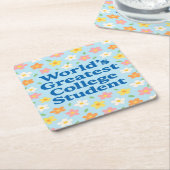 'S Werelds Grootste College Student Onderzetter Se (Schuin)