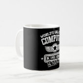 's Werelds grootste computertechnicus in actie Koffiemok (Voorkant links)