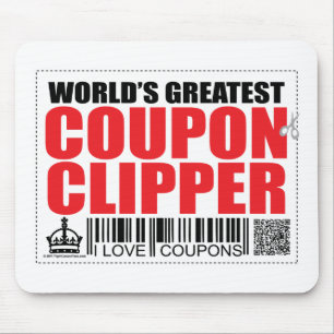 's Werelds grootste coupon Clipper Muismat