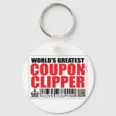 's Werelds grootste coupon Clipper Sleutelhanger (Voorkant)