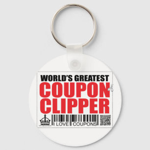 's Werelds grootste coupon Clipper Sleutelhanger