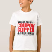 's Werelds grootste coupon Clipper T-shirt (Voorkant)