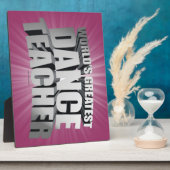 's Werelds grootste dansleraar Fotoplaat (Zijkant)