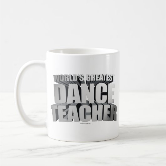 's Werelds grootste dansleraar Koffiemok (Links)