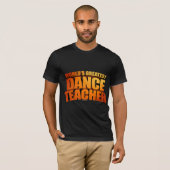 's Werelds grootste dansleraar T-shirt (Voorkant volledig)