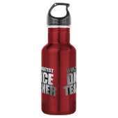 's Werelds grootste dansleraar Waterfles (Voorkant)