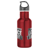 's Werelds grootste dansleraar Waterfles (Achterkant)