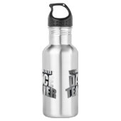 's Werelds grootste dansleraar Waterfles (Achterkant)