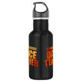 's Werelds grootste dansleraar Waterfles (Achterkant)