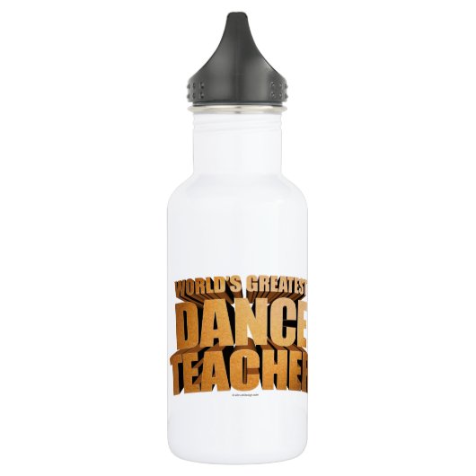 's Werelds grootste dansleraar Waterfles (Links)