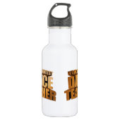 's Werelds grootste dansleraar Waterfles (Voorkant)