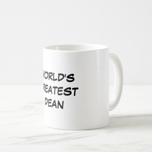 's Werelds grootste decaan'-Mok Koffiemok (Voorkant rechts)