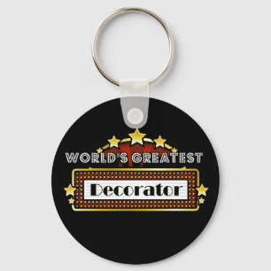 's Werelds grootste decorator Sleutelhanger