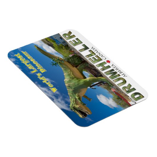 's Werelds grootste dinosaurus - Souvenir Koelkast Magneet (Rechterzijde)