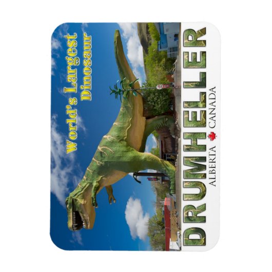 's Werelds grootste dinosaurus - Souvenir Koelkast Magneet (Verticaal)