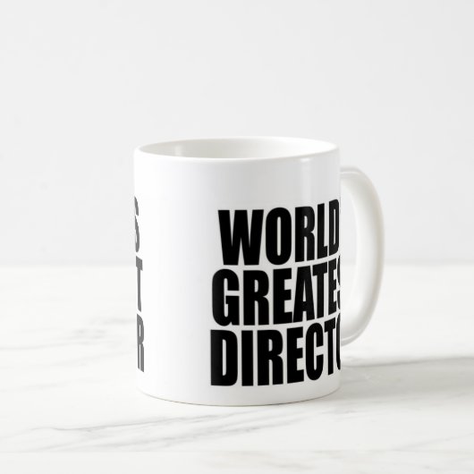 's Werelds grootste directeur Koffiemok (Voorkant rechts)