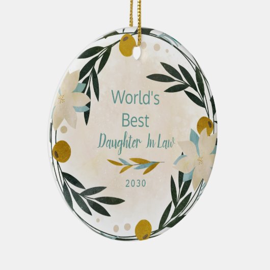 's Werelds grootste dochter in de wet keramische k Keramisch Ornament (Rechts)