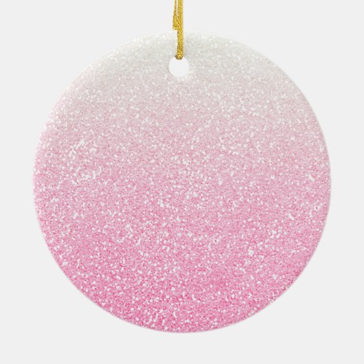 's Werelds grootste dochter in de wet Roze Kerstmi Keramisch Ornament (Achterkant)