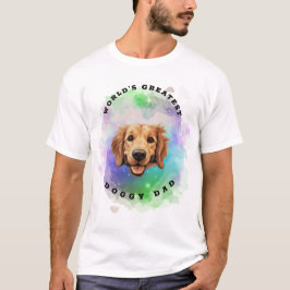 's Werelds Grootste Doggy Pap - Golden Retriever T-shirt